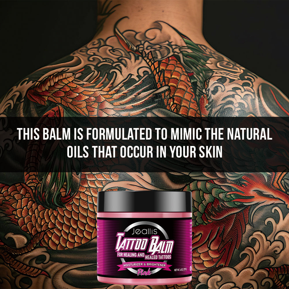 Jeallis Pink Tattoo Balm – Natural Tattoo Aftercare