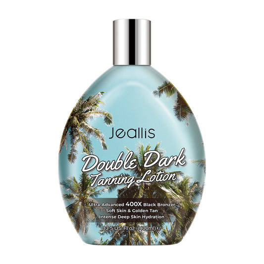 Jeallis Double Dark Tanning Lotion for Tanning Beds and Outdoor Sun