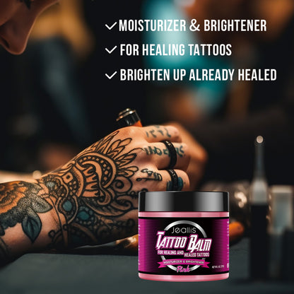 Jeallis Pink Tattoo Balm – Natural Tattoo Aftercare