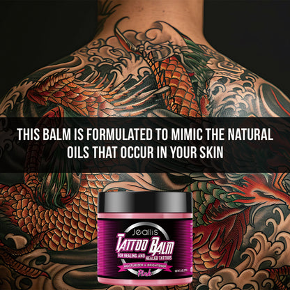 Jeallis Pink Tattoo Balm – Natural Tattoo Aftercare