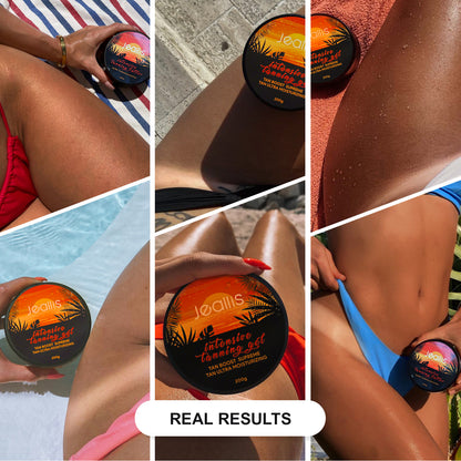 Jeallis Extrême Noir | Gel Luxe Bronzage Intensif | Ananas 200g