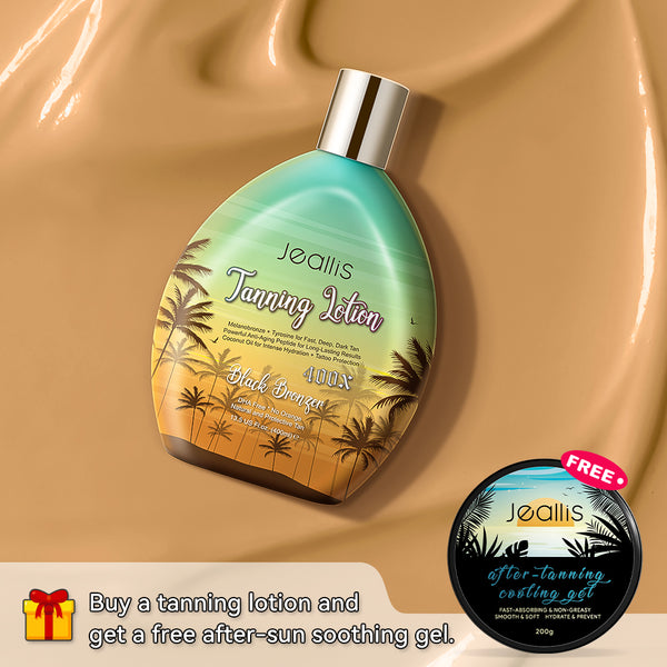 Jeallis Tanning Lotion Accelerator for Indoor Tanning Beds