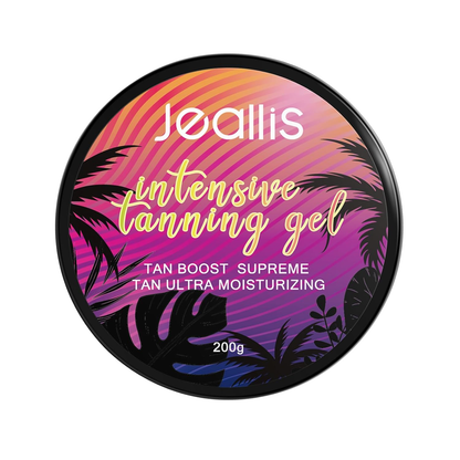 Jeallis Extrême Noir | Gel Luxe Bronzage Intensif | Pêche 200g