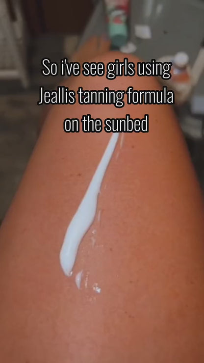 Jeallis Tanning Bed Lotion Accelerator / Sunbed Lotion with Tanning Salon Formula Tanning Lotion